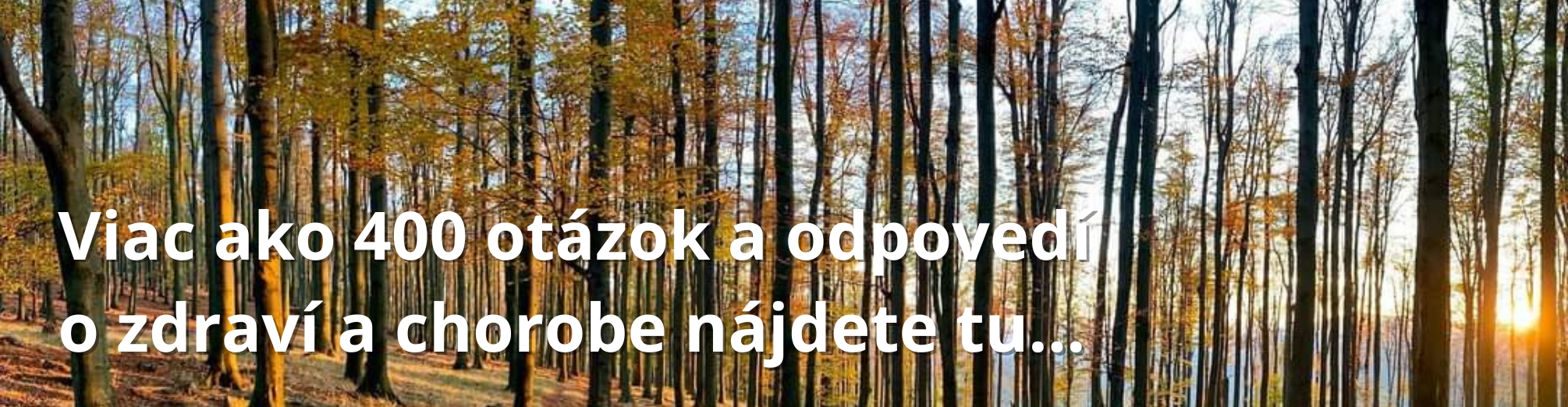 400 ot�zok a odpoved� o zdrav� a chorobe