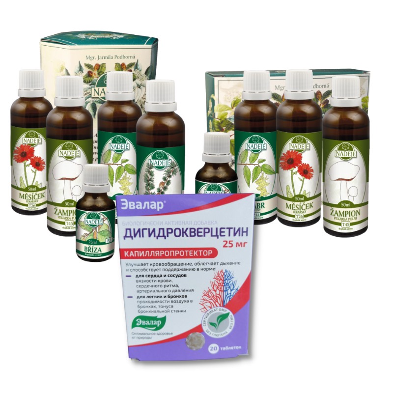 Kúra K23 a K23A – alergie dýchacích ciest, astma + Dihydroquercetin plus