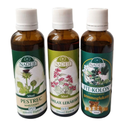 K�ra na podporu tr�venia a detox