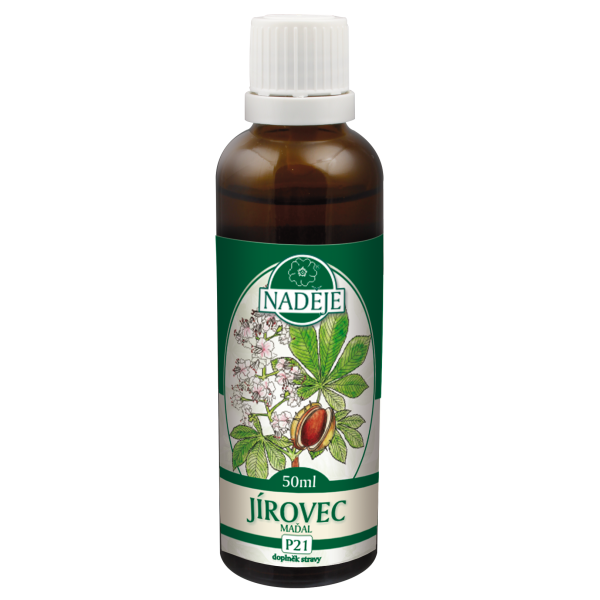 P21 Pagaštan konský - infarkt, krvný tlak, hemoroidy