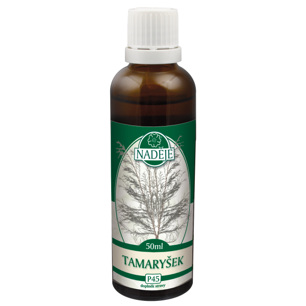 P45 Tamariška francúzska - chudokrvnosť, hemofília