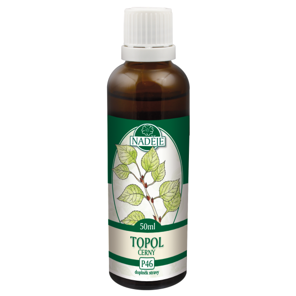 P46 Topoľ čierny - problémy chrbtice, zápal, viróza