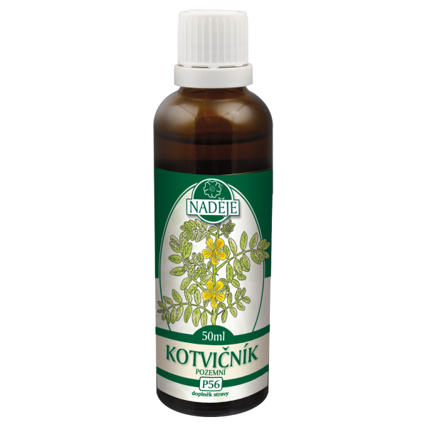 P56 Kotvičník zemný - prostata, potencia, infarkt