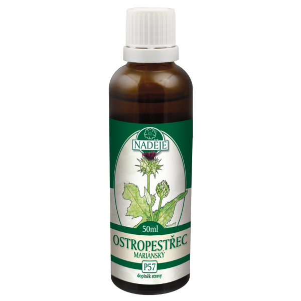 P57 Pestrec mariánsky - pečen, žlčník, slinivka