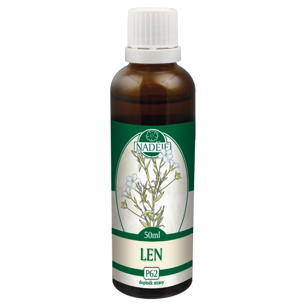 P62 Ľan - trávenie, astma, tehotenstvo